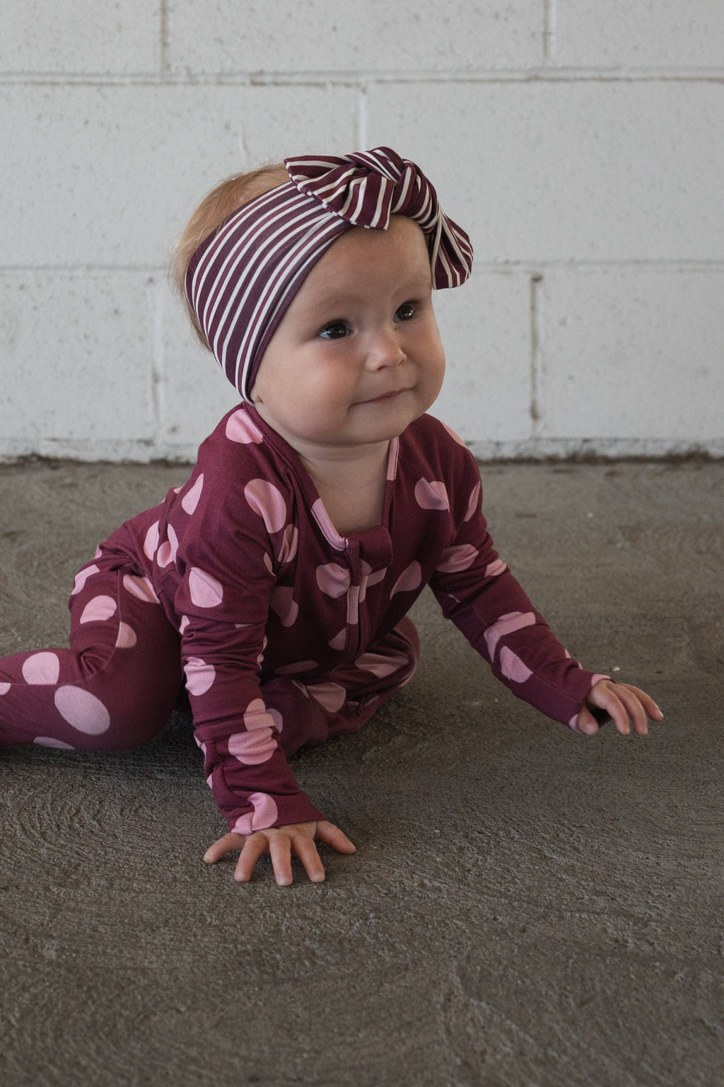 Breathable stretchy bamboo baby pajamas, newborn to 24 months
