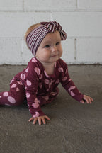 Breathable stretchy bamboo baby pajamas, newborn to 24 months