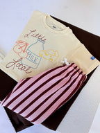 Relaxed boxy toddler t-shirt from the Little Locals Wisconsin collection