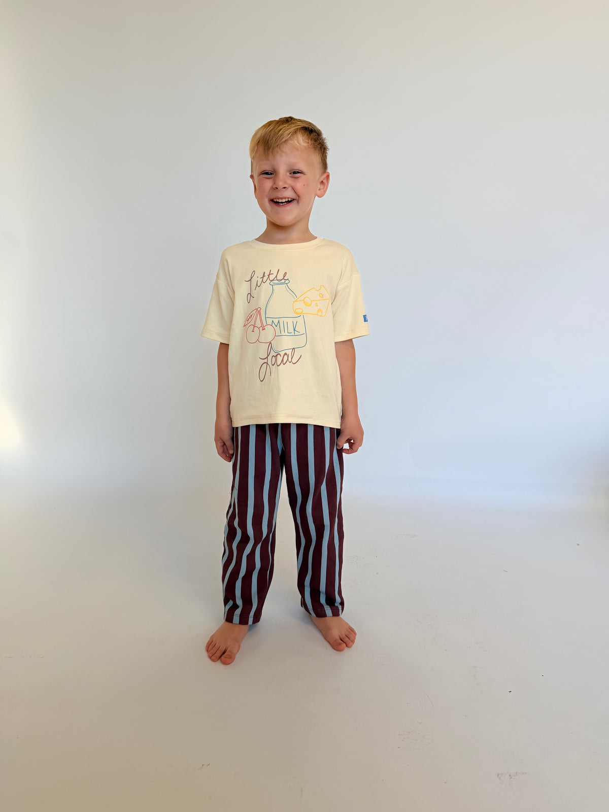 Soft stretchy Wisconsin graphic tee for toddlers, 2T to 6-7T