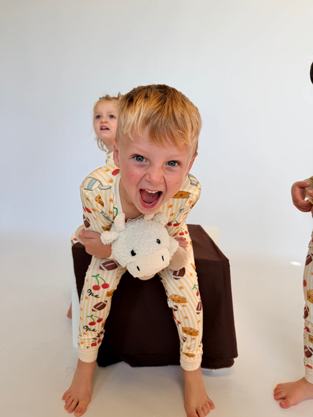 Stretchy, breathable pajama set from the Little Locals collection